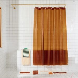 Quiet town sunset curtain in honey
New